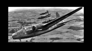 Target for Tonight: RAF Vickers Wellington Bombers in a Night Action - 1941