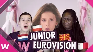 Junior Eurovision 2018 Reaction: Macedonia - Poland