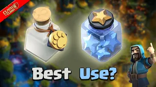 Best Way to Use Pet Potion and Builder Star Jar - New Magic Items Explained (Clash of Clans)