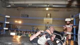 Josh Prohibition Piledrives Veda Scott -Absolute Intense Wrestling