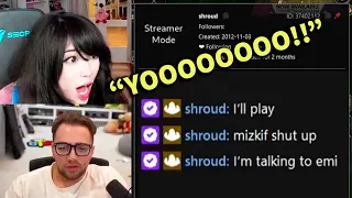 Mizkif and Emiru recruit Shroud for the Hardcore WoW Guild