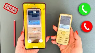 Fake NOKIA 6700 classic Gold vs Samsung NOTE 10 lite Incoming Call & Outgoing Call