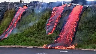 Гнев природы - вулканическая ЛАВА!