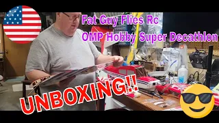 Unboxing of the OMP Hobby Super Decathlon by Fat Guy Flies Rc