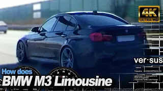 BMW M2 Competition vs BMW M3 Limousine +120-240 Autobahn RaceRender [4k]
