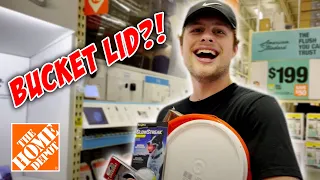 Throw Everything Disc Golf Challenge | Home Depot Edition