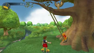 Kingdom Hearts 1 FM (PS4): Part 26: Book of Pooh 4: Swinging for Eeyore's Tail
