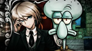 Byakuya Togami vs. Squidward Tentacles - Rap Battle! | Mr. Jay