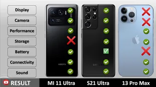 IPhone 13 pro max vs Samsung s21 ultra vs Mi 11 ultra #MR.SAFAYETKHAN #MR.SAFAYET KHAN