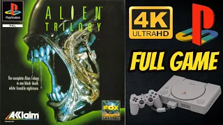 Alien Trilogy | PS1 | 4K60ᶠᵖˢ UHD🔴 | Longplay Walkthrough Playthrough Full Movie Game