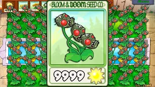 100% Threepeater Plant VS All ZomBotany 2 - Plants vs Zombies Mod ZomPlants vs Zombotany