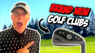We got CUSTOM FITTED for BRAND NEW PXG Golf Clubs!