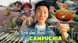 Campuchia Food Tour #1| Ngỡ ngàng đặc sản và cuộc sống miền quê Campuchia!