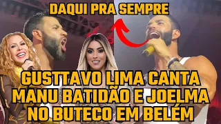 Gusttavo Lima canta Calypso e Manu Batidão - Daqui pra sempre em Belém - PÁ
