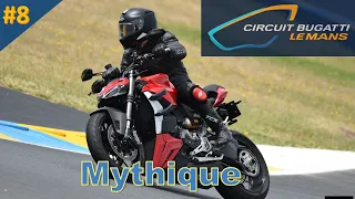 Le Mans en Streetfighter v2 - Circuit Bugatti - Trackday - Ducati SFV2