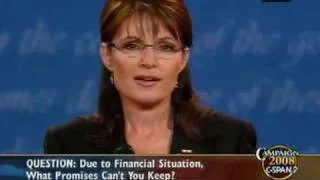 C-SPAN: Full Vice Presidential Debate with Gov. Palin and Sen. Biden