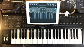 FM Player 2 DX - Synth by AudioKit - Let’s Play - Live iPad Demo