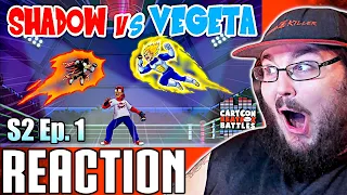 Shadow Vs Vegeta - Cartoon Beatbox Battles By @verbalase REACTION!!!