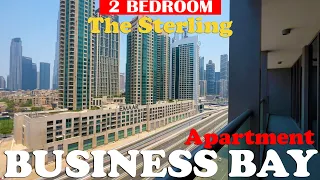 Inside 2 bedroom apartment in The Sterling Tower Business Bay Dubai. 04 Series