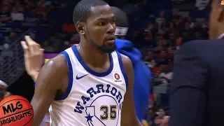 Kevin Durant Full Highlights vs Pelicans / Week 1 / GS Warriors vs Pelicans / 2017 NBA Season