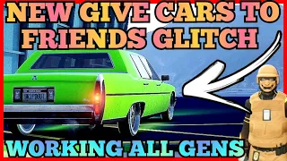 ALL GENS NEW GIVE CARS TO FRIENDS GLITCH GTA5 AFTER PATCH FACILITY GCTF GTA V  NEW OTR