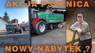 #VLOG Sprzedaż pszenicy/ostatnie czyszczenie magazynów/Nowy nabytek/Transport obornika/Manitou