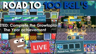 🔴(LIVE) - Redesining more BFG farms - Road To 100 BGL's | Growtopia