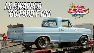 LSA 5.3 Swapped '69 Ford F100 at LS Fest West 2019