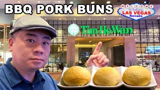 Fantastic Baked BBQ Pork Buns at Tim Ho Wan, Palms Casino Las Vegas