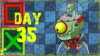 Plants vs Zombies 2 - Far Future - Day 35 BOSS [Zombot Tomorrow-tron 2.0] No Premium