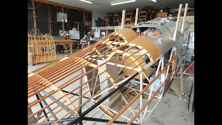 Spad XIII under construction