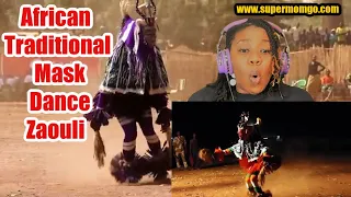 MUST SEE! African Traditional Mask Dance - Zaouli de la - Côte d'Ivoire