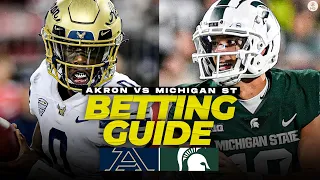 Akron vs No. 14 Michigan State Betting Guide: Free Picks, Props, Best Bets | CBS Sports HQ