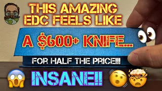 This AMAZING EDC knife feels like a $600+ knife… for less than HALF the price!! 😱🫨🤯🔥🔥🔥