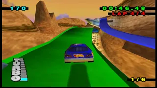Hot Wheels Turbo Racing - Gameplay Nintendo 64 [4K 60Fps]
