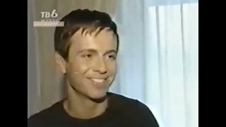 Андрей Губин в программе Без вопросов. 2002 год.