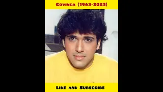 Govinda Life Journey Transformation From (1963-2023)❤️❤️ | #shorts #viral #govinda