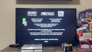 Closing to Monsters Inc 2002 DVD