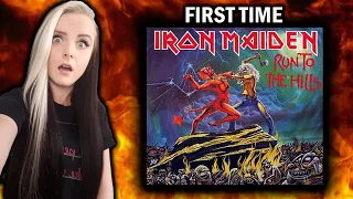 FIRST TIME listening to Iron Maiden - "Run to the Hills" REACTION