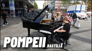 Pompeii - Bastille / Street Piano Performance Piano Cover