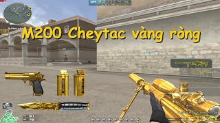 [ Bình luận CF ]  M200 Cheytac Ultimate Gold - Quang Brave