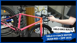Gravel Bike Build - Vielo V+1 Race Edition with Sram RED and Zipp 303s Wheels