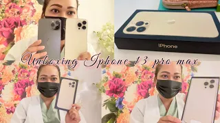 Unboxing Iphone 13 pro max.