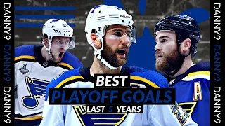 St. Louis Blues' BEST PLAYOFF GOALS Over the Last 5 Years