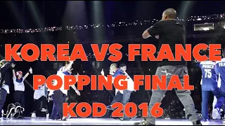 Korea vs France | Popping | KOD 2016 Final | #ThrowbackThursday | #SXSTV