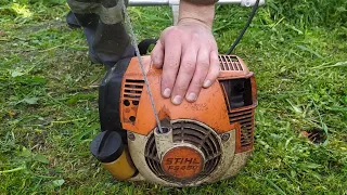 Stihl FS 450 Rasenmäher - Start nach 3 Jahren