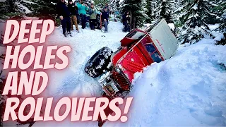 The annual stag run! #jeep #mtsthelens  #snowwheeling
