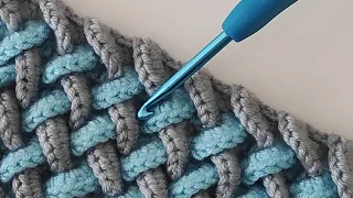 Crochet baby blanket pattern for beginners ~ Trend 3D Crochet Blanket Knitting Pattern - DIY Blanket
