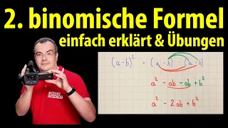 2. binomische Formel - einfach erklärt mit Übungen | Lehrerschmidt