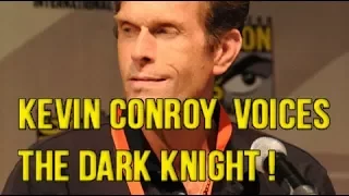 Kevin Conroy voicing Christian Bale's Batman (w/ Rob Paulsen) THE DARK KNIGHT - KEVIN CONROY